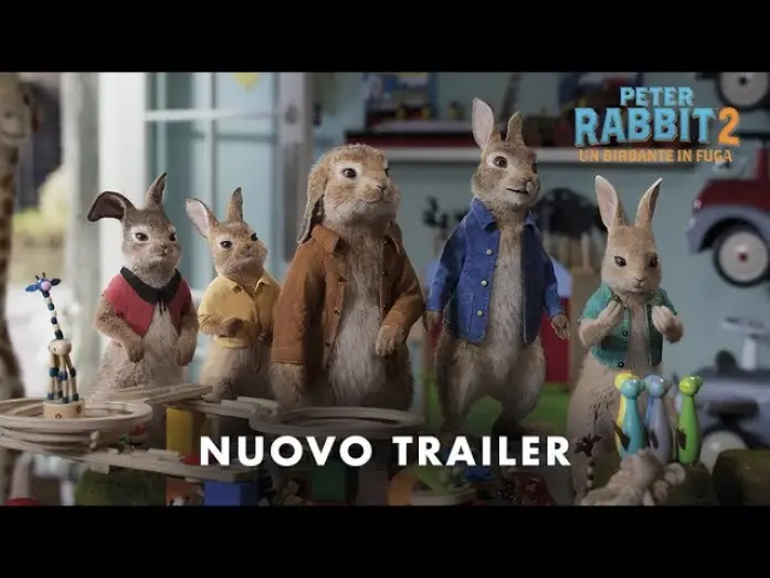Video for the film Peter Rabbit 2: The Runaway — Peter Rabbit 2: Un birbante in fuga - Trailer Internazionale Ufficiale | Prossimamente al cinema