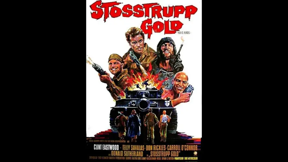 Video for the film Kelly's Heroes — Stosstrupp Gold Kinotrailer Full HD