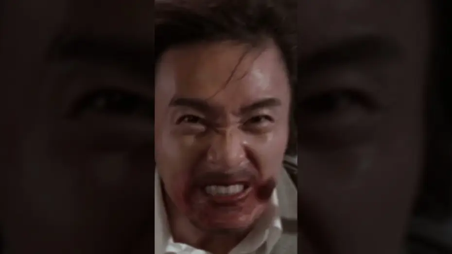 Video for the film Kung Fu Hustle — The Landlady Chases Down Sing After Having Knives Throw at Him (Scene)