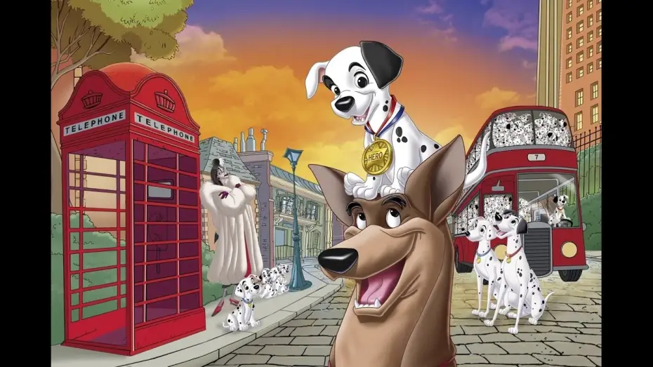 Video for the film 101 Dalmatians II: Patch's London Adventure — 101 Dálmatas 2 (Trailer español)