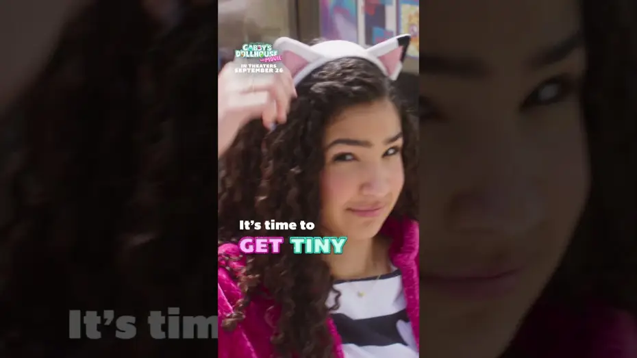 Video for the film Gabby's Dollhouse: The Movie — In Theaters September 26 (Glitter)
