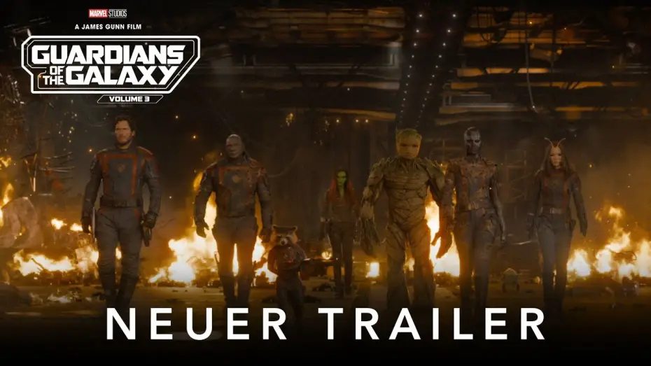 Video for the film Guardians of the Galaxy Vol. 3 — Offizieller Trailer #2