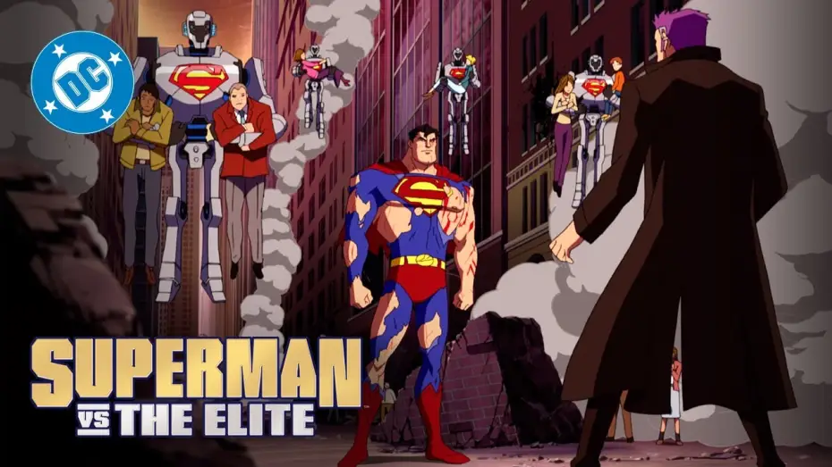 Video for the film Superman vs. The Elite — DC Super Scenes: Manchester Loses His Powers