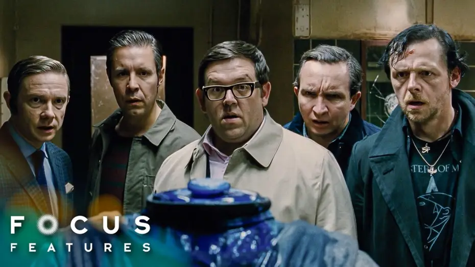 Video for the film The World's End — The Moment the Guys First Discover the Androids