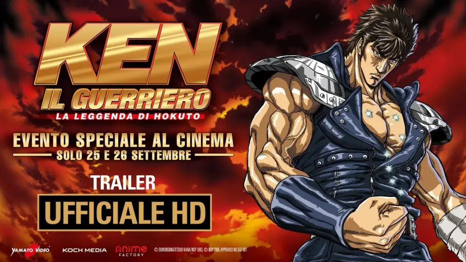 Video for the film Fist of the North Star: The Legend of the True Savior: Legend of Raoh-Chapter of Death in Love — Ken il Guerriero - La Leggenda di Hokuto - Trailer Ufficiale Italiano | HD