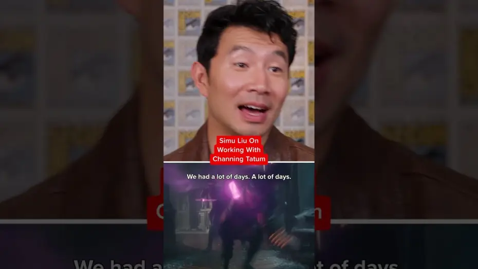 Video for the film Avengers 5 — Simu Liu on working with Channing Tatum in Avengers: Doomsday