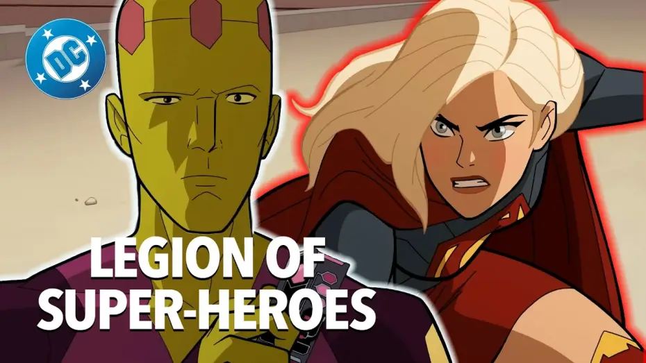 Video for the film Legion of Super-Heroes — Supergirl meets Brainiac 5 (it goes poorly)