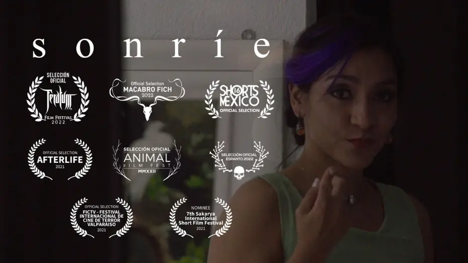 Video for the film Smile — Trailer ¨Sonríe¨