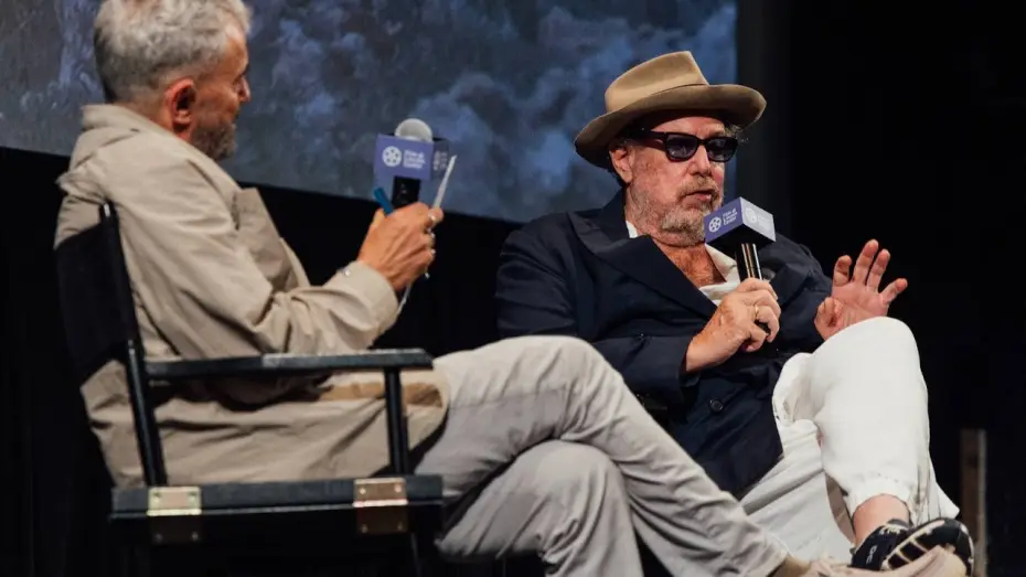 Video for the film In the Hand of Dante — Julian Schnabel on In the Hand of Dante