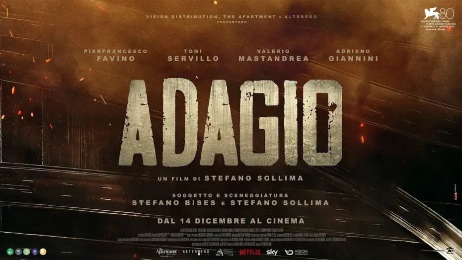 Video for the film Adagio — ADAGIO (2023) - Trailer ufficiale - Dal 14 dicembre al cinema!