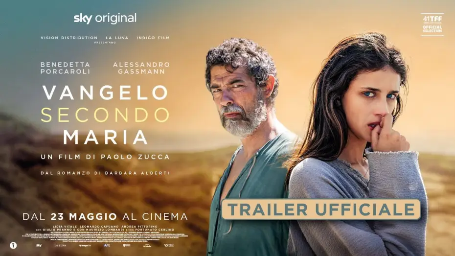 Video for the film Gospel According to Mary — VANGELO SECONDO MARIA (2023) - TRAILER UFFICIALE