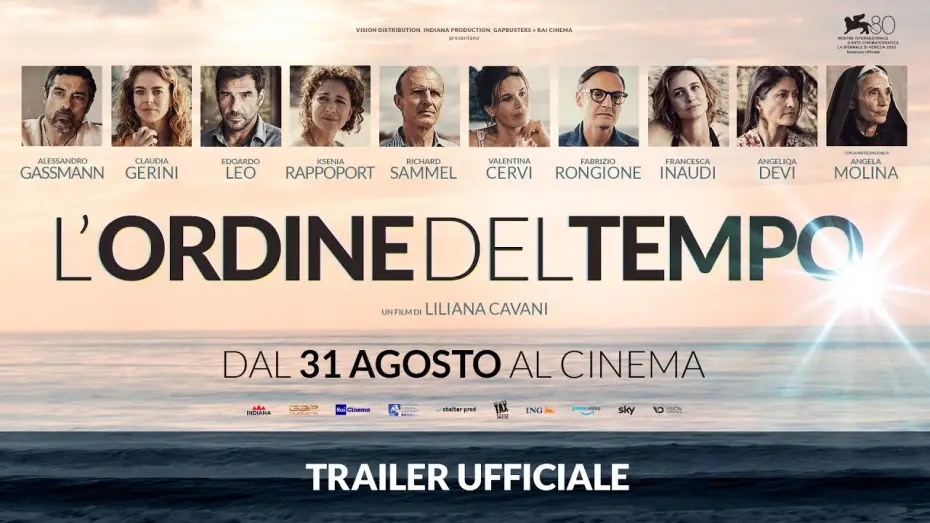 Video for the film The Order of Time — L'ordine del tempo (2023) - Trailer ufficiale - Liliana Cavani