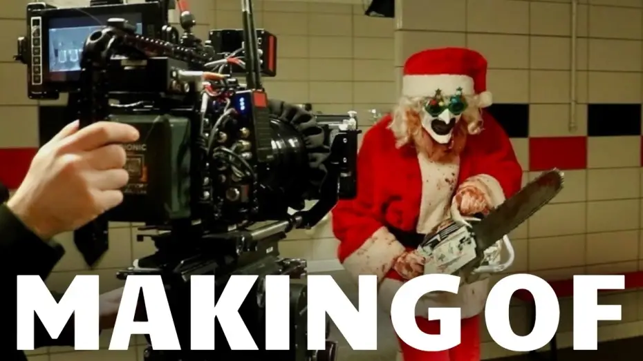 Video for the film Terrifier 3 — Making Of TERRIFIER 3 - Best Of Behind The Scenes, Stunt Rehearsals & Makup Design For Art The Clown
