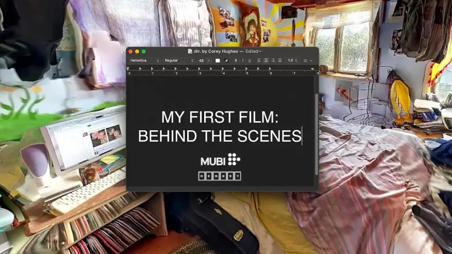 Video for the film My First Film — Behind The Scenes