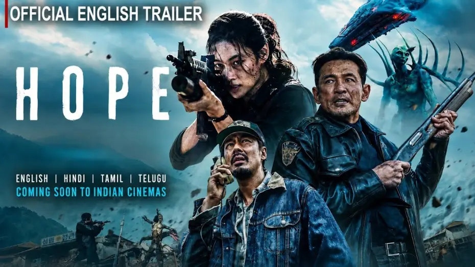 Video for the film Hope — HOPE Official English Trailer (2026) | Sci-fi Action Thriller Movie | Coming to Indian Cinemas