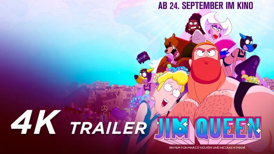 Video for the film Jim Queen — JIM QUEEN | TRAILER (deutsch) | Ab 24. September nur im Kino!