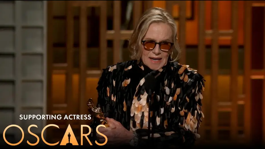 Video for the film Weapons — Amy Madigan Wins Best Supporting Actress | 98th Oscars Speech (2026)