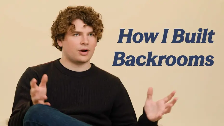 Video for the film Backrooms — How 14 Year-Old Kane Parsons' Blender Hobby Turned into a Hollywood Movie