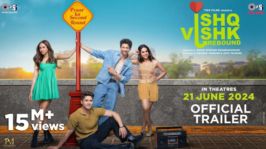 Video for the film Ishq Vishk Rebound — Ishq Vishk Rebound - Official Trailer | Rohit Saraf, Pashmina Roshan, Jibraan Khan, Naila Grrewal