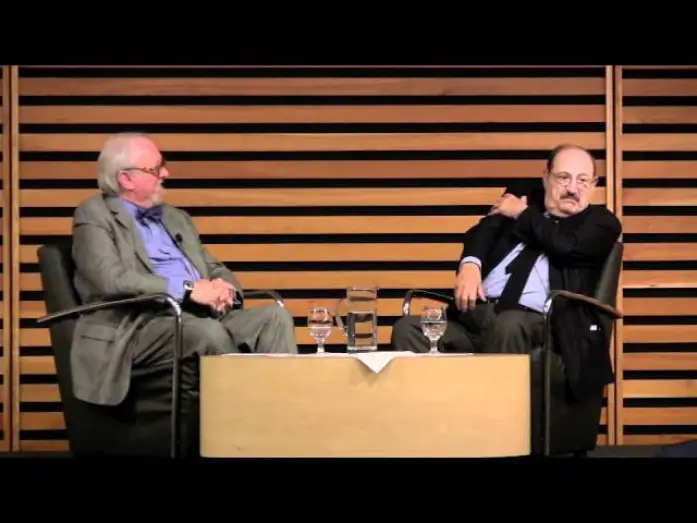 Video for the film Umberto Eco: A Library of the World — Michael Enright with Umberto Eco #2
