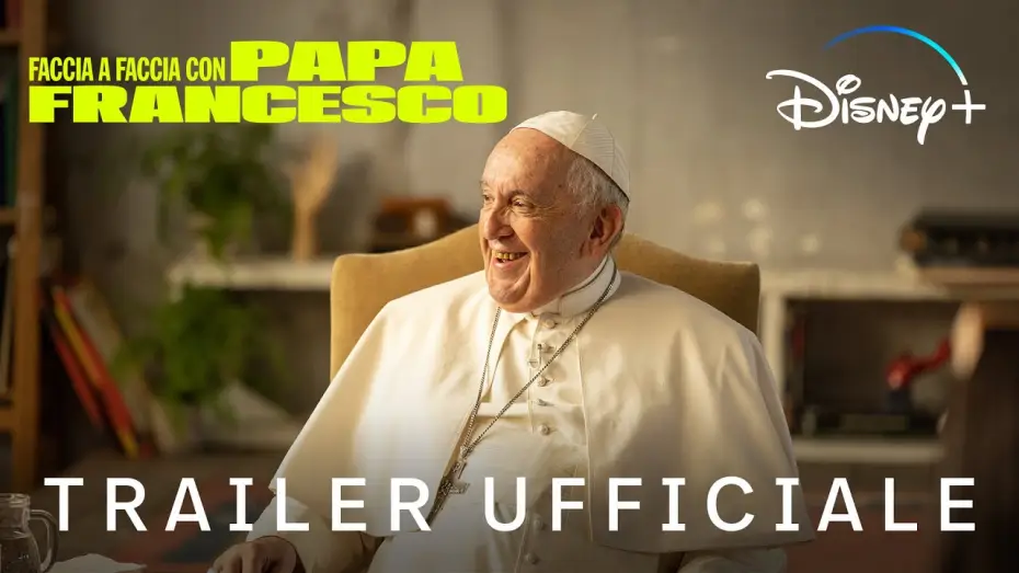 Video for the film The Pope: Answers — Disney+ | Faccia a Faccia con Papa Francesco - Disponibile dal 5 Aprile