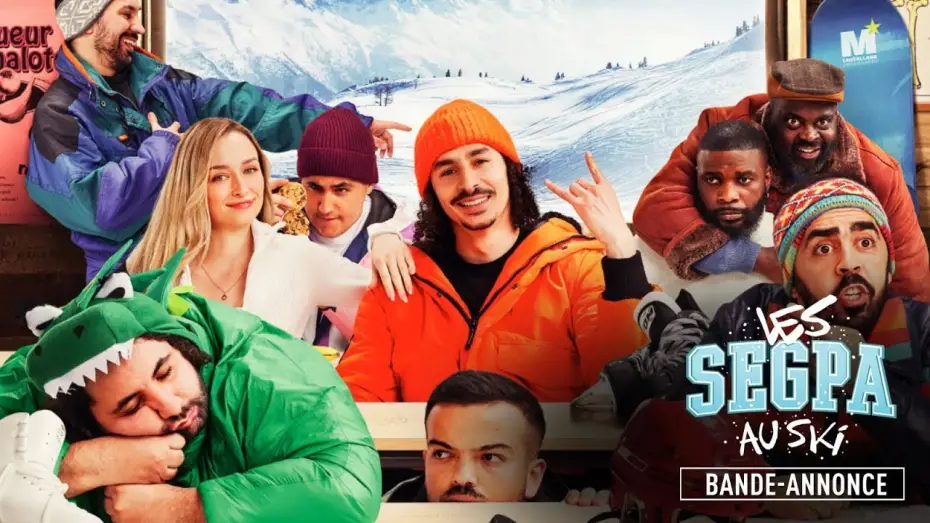 Video for the film Les SEGPA au ski — Les Segpa au ski - Bande-annonce
