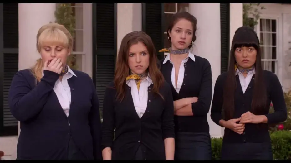 Video for the film Pitch Perfect — Clip: "Chloe tells The Bellas that she has nodes"