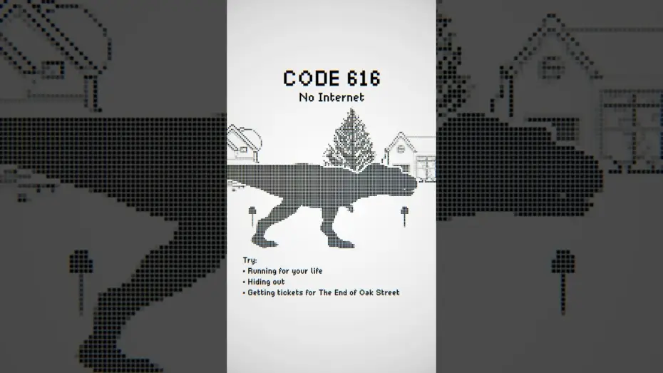 Video for the film The End of Oak Street — The neighborhood is glitching.
