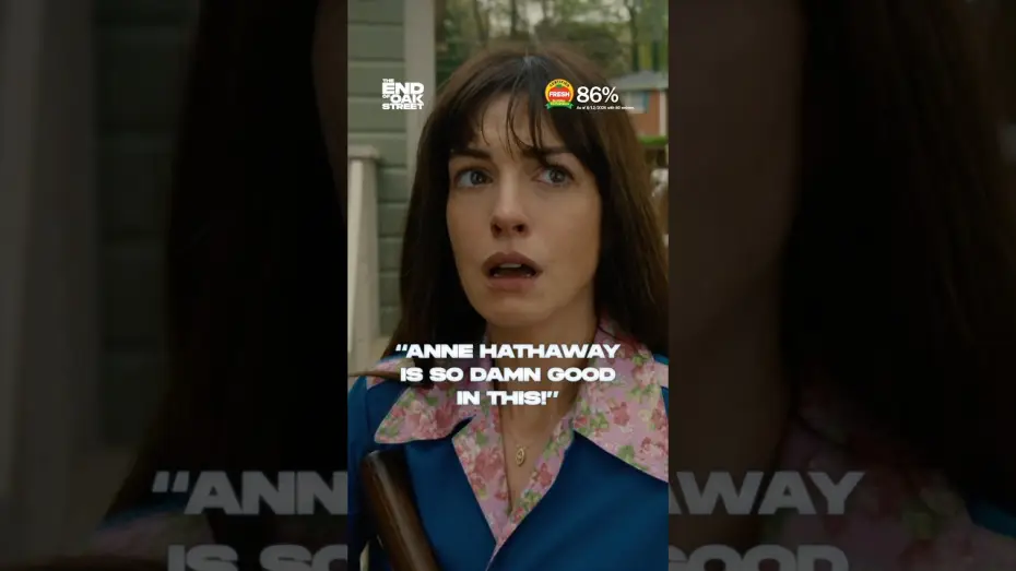 Video for the film The End of Oak Street — "Anne Hathaway is so damn good in this!"