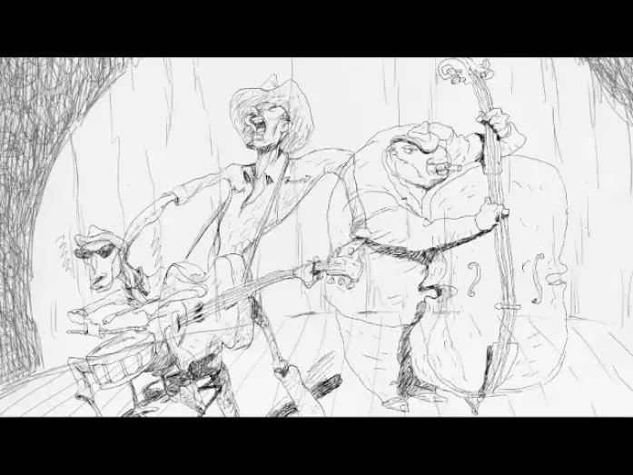 Video for the film Slide — Making of "Slide", Part 6 - Bar sequence (unfinished)