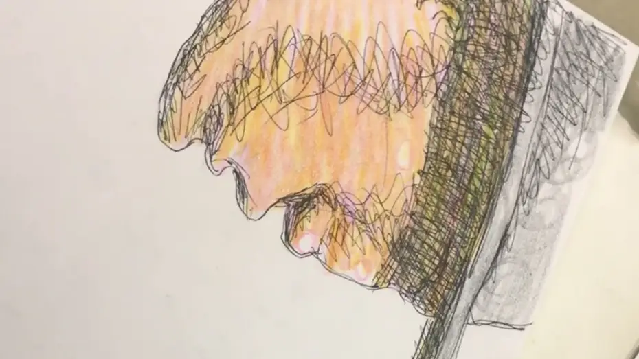 Video for the film Slide — Making of "Slide", Part 7 - Coloring demonstration