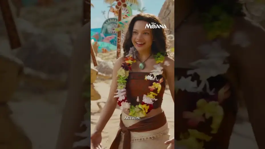 Video for the film Moana — How would you describe Moana in three words?