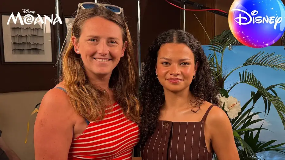 Video for the film Moana — A Real Life Wayfinder Meets Moana | Jasmine Harrison & Catherine Laga'aia