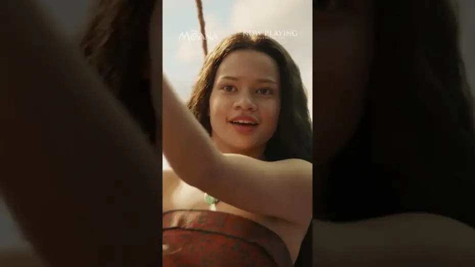 Video for the film Moana — Princess ❌ Daughter of the chief ✅