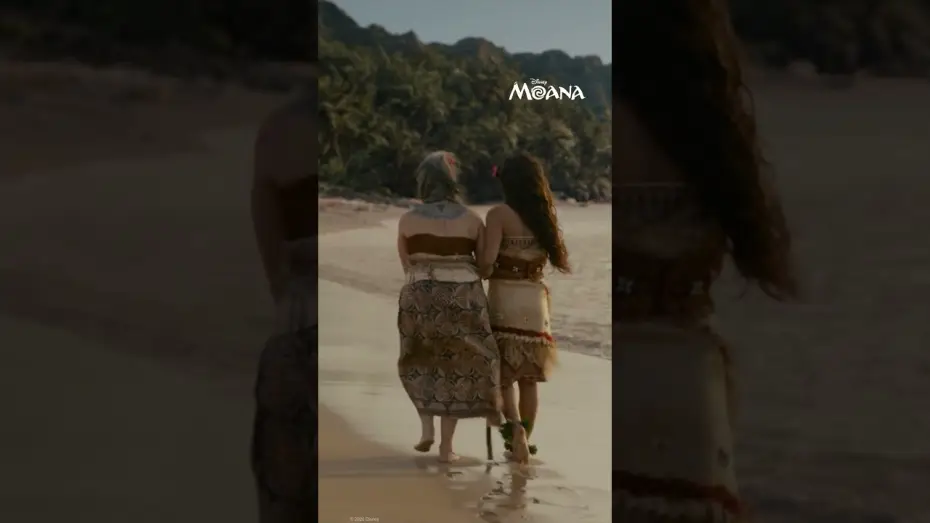 Video for the film Moana — Close your eyes and travel to Montunui