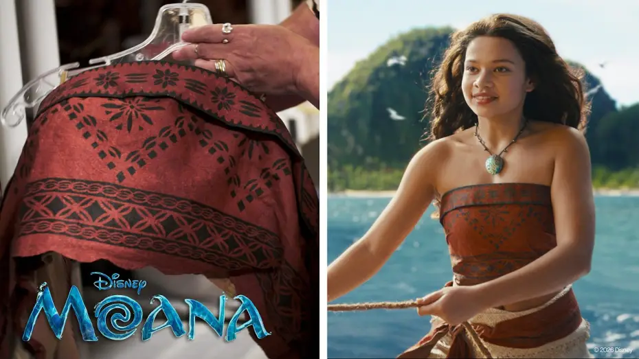 Video for the film Moana — Costume Commentary | Notes on a Seam