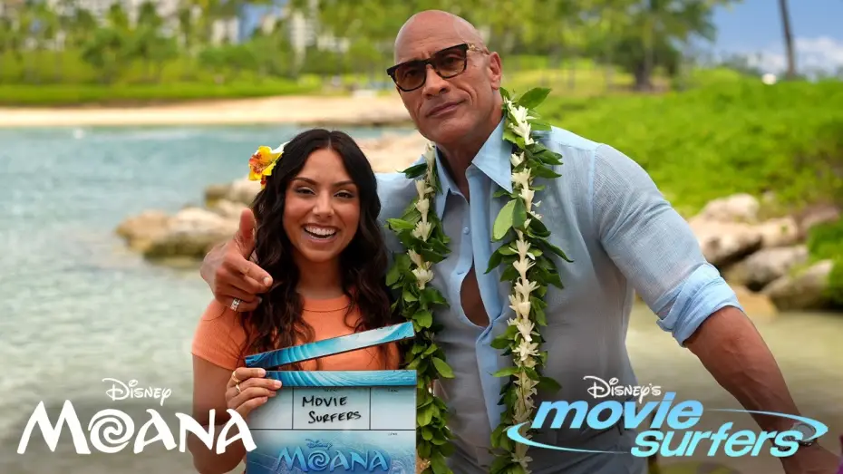 Video for the film Moana — Movie Surfers - Behind the Scenes of Moana