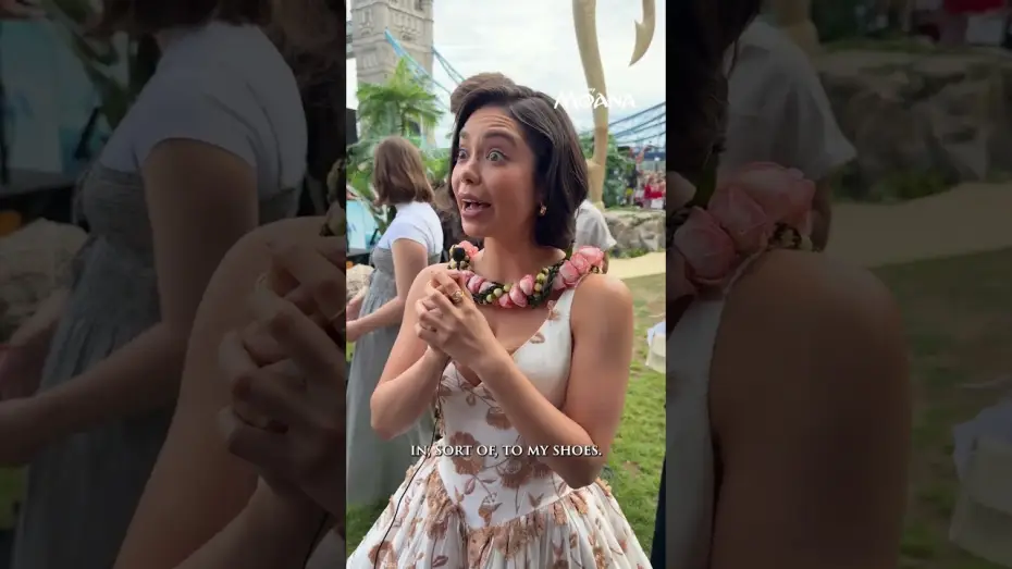 Video for the film Moana — Auliʻi Cravalho on Passing the Moana Mantle