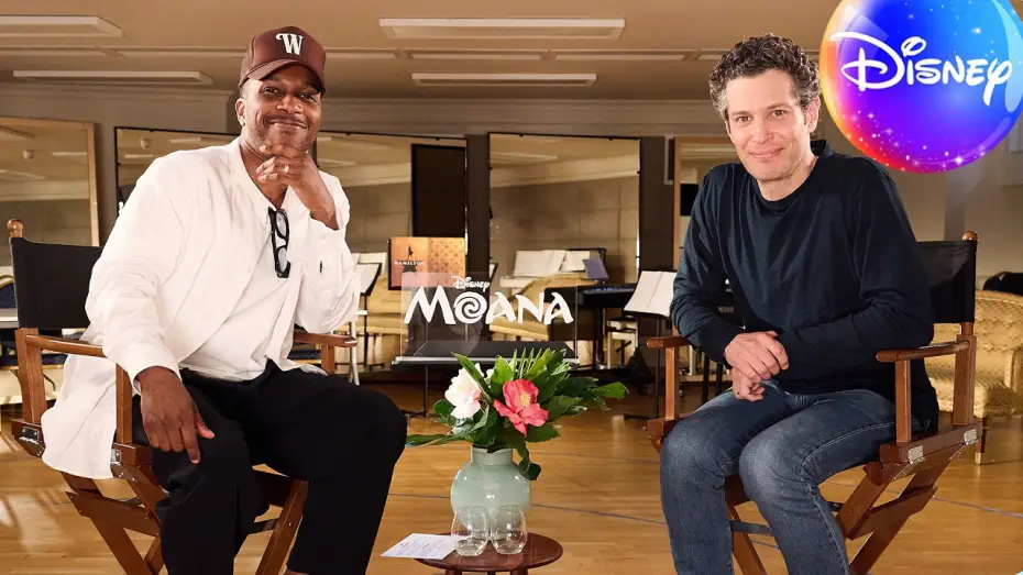 Video for the film Moana — Leslie Odom Jr. & Thomas Kail Talk Moana, Hamilton & Bringing Stories to Life