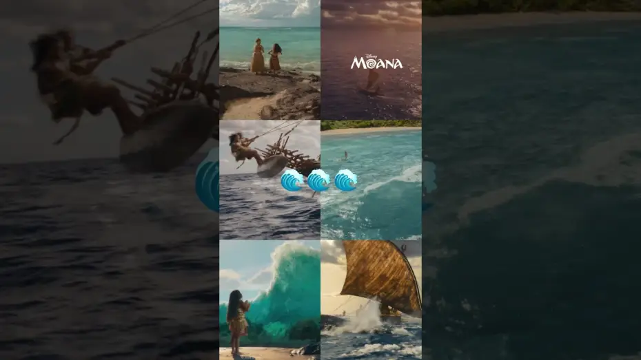 Video for the film Moana — Our summer mood board