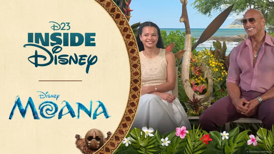 Video for the film Moana — D23 Inside Disney - Moana