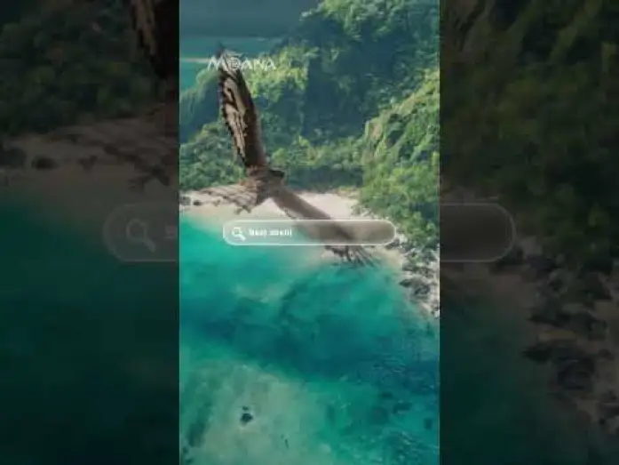 Video for the film Moana — destination: Motunui