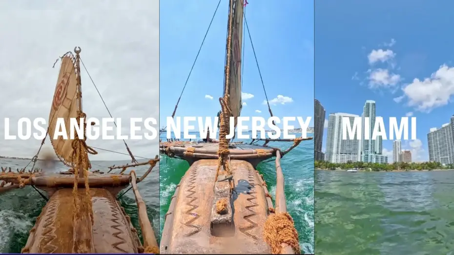 Video for the film Moana — Boat Voyage