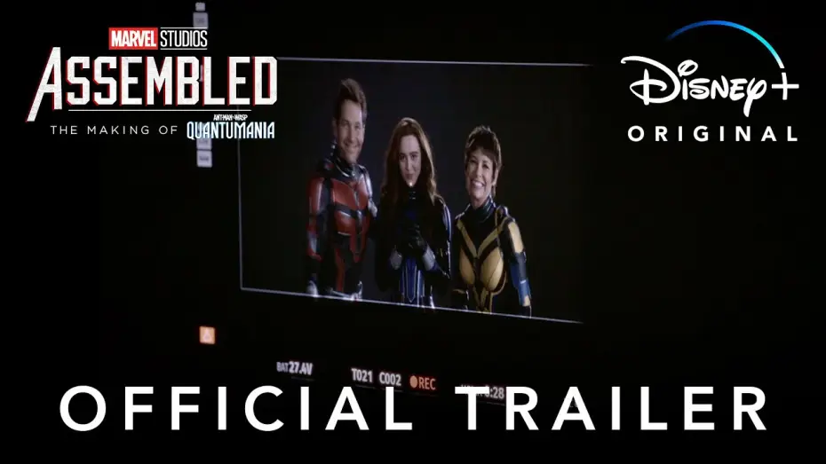 Video for the film Marvel Studios Assembled: The Making of Ant-Man and the Wasp: Quantumania — Official Trailer