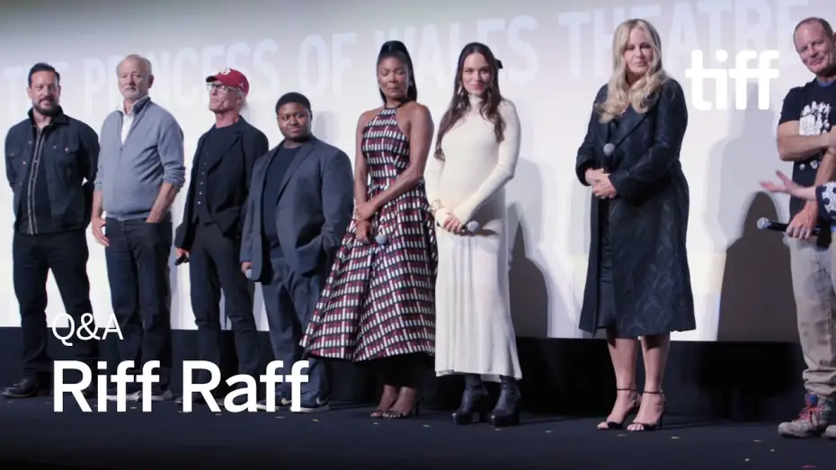 Video for the film Riff Raff — TIFF 2024 Q&A with Jennifer Coolidge, Gabrielle Union & Bill Murray