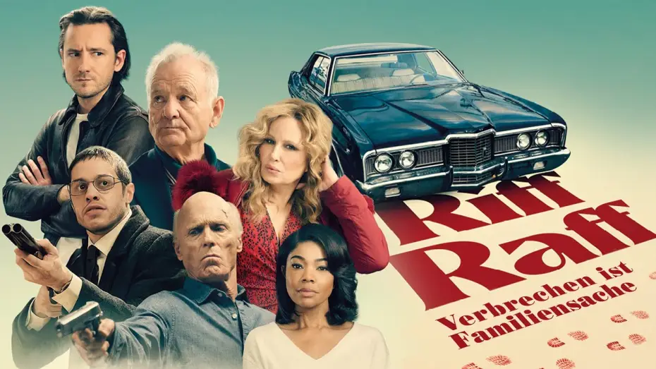 Video for the film Riff Raff — RIFF RAFF - Verbrechen ist Familiensache - Kinotrailer Deutsch HD - Release 27.03.25
