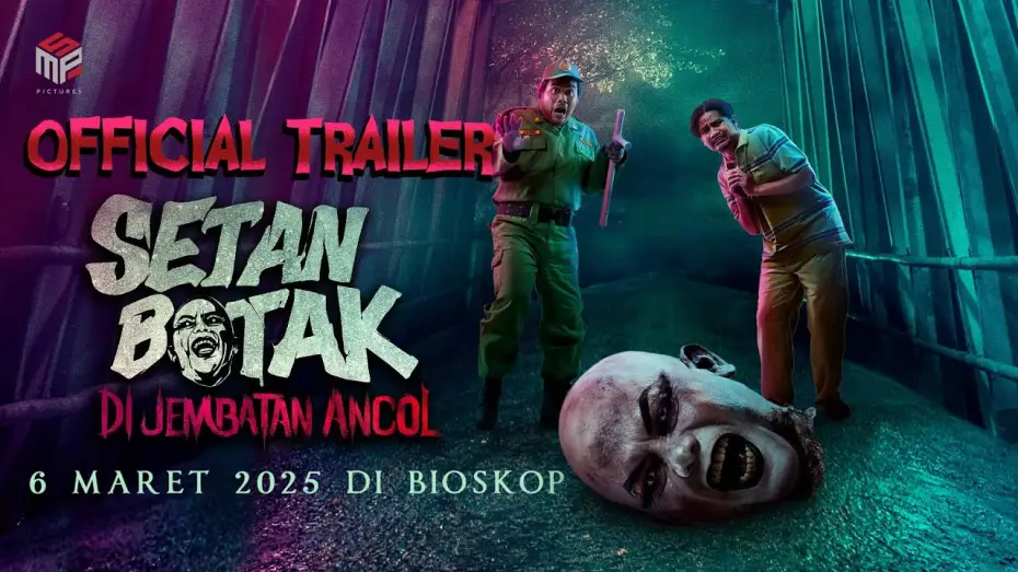 Video for the film Setan Botak di Jembatan Ancol — Setan Botak di Jembatan Ancol - Official Trailer | 6 Maret 2025 di Bioskop
