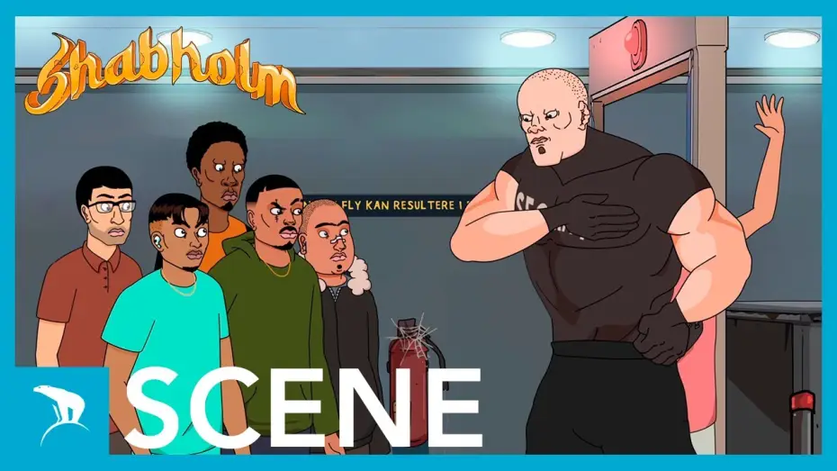 Video for the film Shabholm — Shabholm I Lufthavnskontrol I Scene