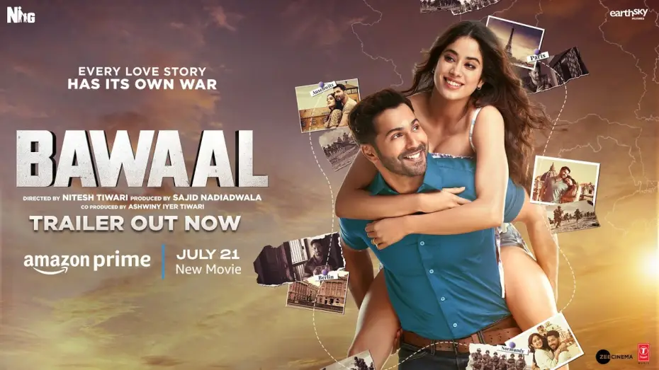 Video for the film Bawaal — Official Trailer [Subtitled]
