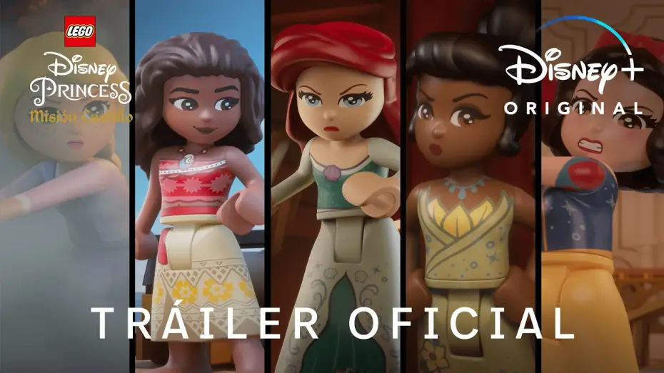 Video for the film Lego Disney Princess: The Castle Quest — Tráiler oficial en español